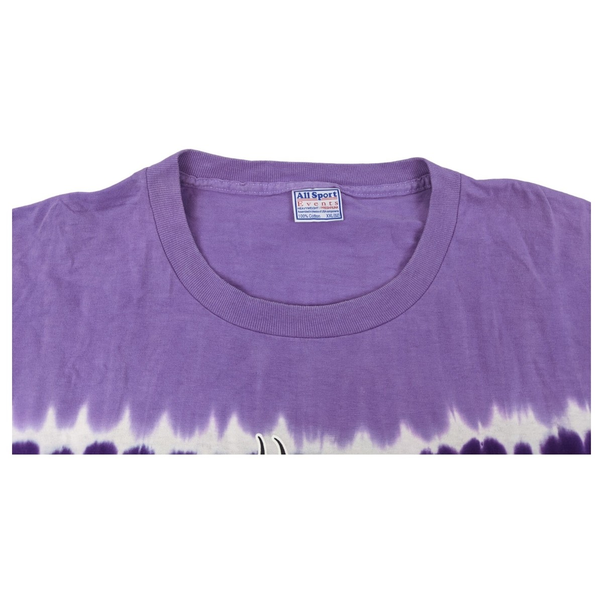 Minnesota Vikings Chris Carter Vintage Y2K Purple Tie Dye Shirt Mens XXL View 5