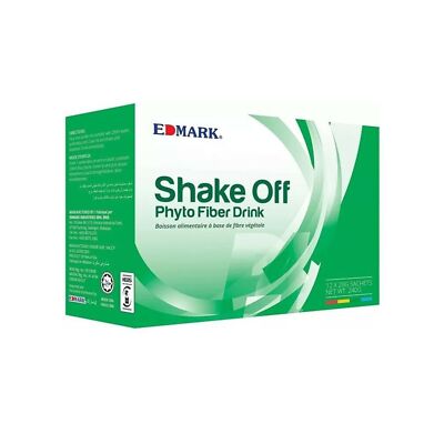 Edmark Shake Off Phyto Fiber Pandan (12 Beutel) Colon Entgiftung Verstopfung