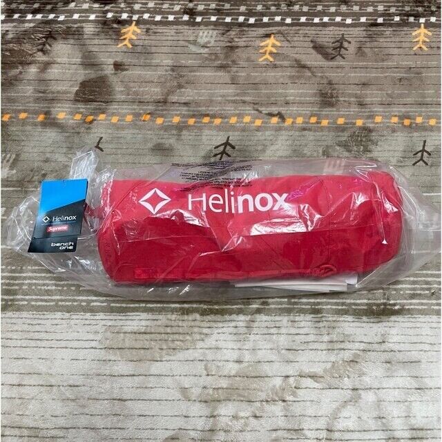 Supreme Helinox Bench One Red | eBay