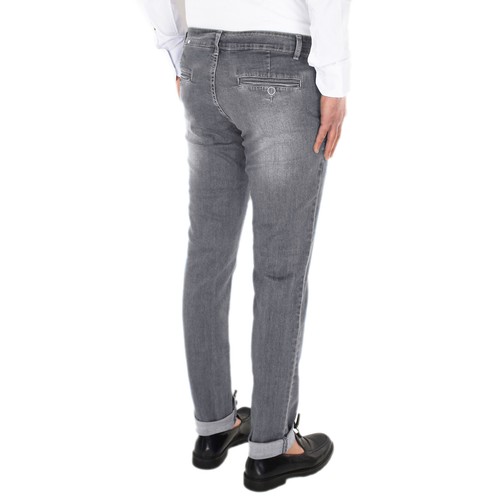 Jeans Uomo Leggero Blu Nero Pantalone Casual Tasca America 44 46 48 50 52 54 - Imagen 39 de 40