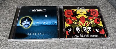 Incubus 2 CD Lot S.C.I.E.N.C.E., A Crow Left Of The Murder