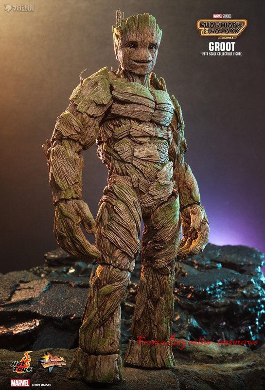 HotToys 1/6 Mms706 Guardians Of The Galaxy Vol.3 Groot Normal