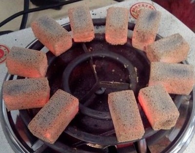3kg Bulk Natural Charcoal Rect Coals for Hookah Shisha BBQ 4 Barbecue Hooka 3 kg