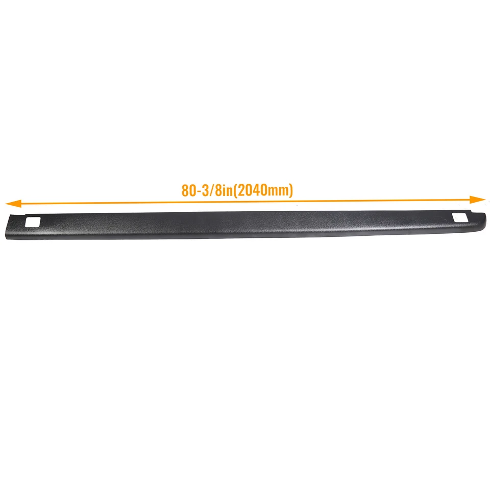 6'4" Bed Rail Cap w/Hole Top Cover Protector Fit 02-09 Dodge Ram 1500/2500/3500 - Imagem 3 de 4