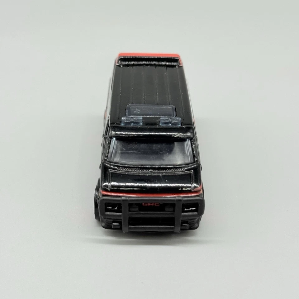 Hot Wheels New Models #39/50 GMC The A Team Van 83-84 Diecast Black 1/64 - Image 2 of 4