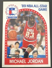 1989-90 NBA Hoops - All-Star Game Michael Jordan #21