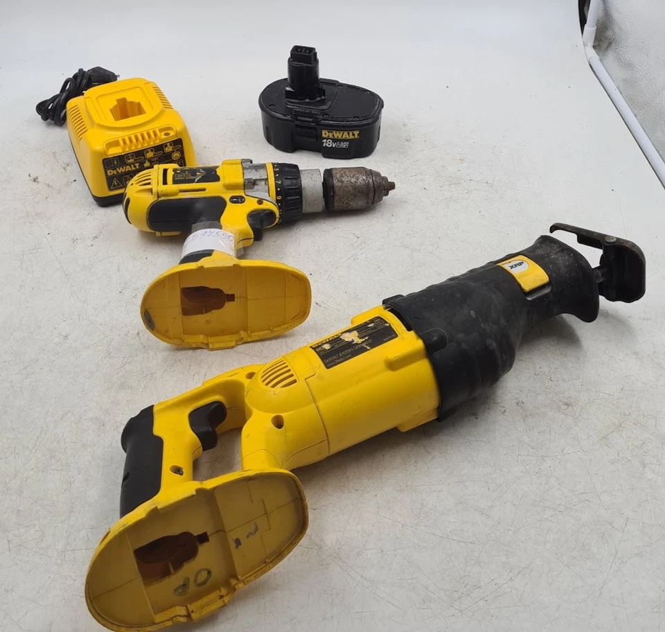 Lot of 4 Dewalt Cordless Power Tools - Used, Working - Image 3 of 4