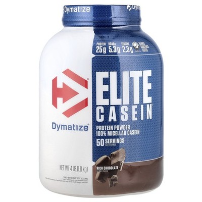 Elite Casein , Rich Chocolate, 4 lb (1.8 kg)