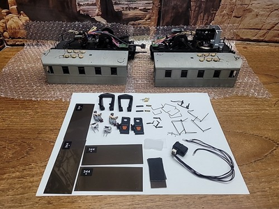 #ad MTH O Gauge Undecorated Electric Boxcab#x27;s Loco For Parts Or Project $319.00