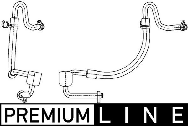 Niederdruckleitung Klimaanlage Premium Line Mahle Ap 121 000P FüR Galaxy Ford 2-image
