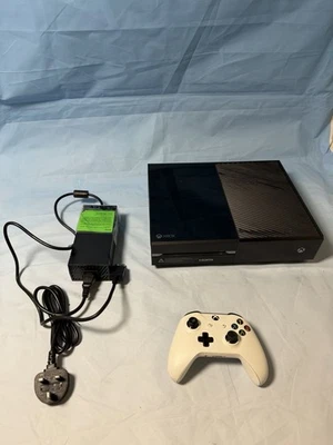 Xbox One 500GB Console Model 1540 White Controller PSU WiFi Issue - Image 1 of 4