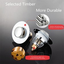 USA Universal Drain Magic Sink Stopper - Instantly Replace Broken Stoppers
