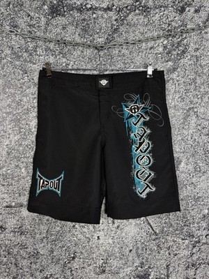 Men’s Tapout Active Black Shorts Sportswear Ufc Mma Size M