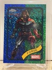 2025 Topps Chrome Marvel | Forge #50 | Blue & Green Shimmer Refractor /199