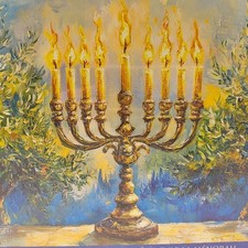 Eurographics 1000 piece puzzle GLOW OF THE MENORAH - NEW 19 1/4" x 26 5/8"