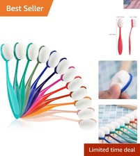 Versatile 12 Pcs Ink Blending Brush Set - 0.85 Inch, Ideal for Scrapbooking