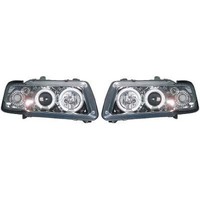 Designscheinwerfer Passend FüR Set Audi A3 Baujahr 1996-2000 Klarglas/Chrom
