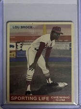 Lou Brock Cards, Rookie Card and Autographed Memorabilia Guide 22