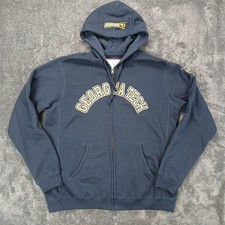 Georgia Tech Full Zip Hoodie Mens XL Navy Blue Embroidered American Sportswear