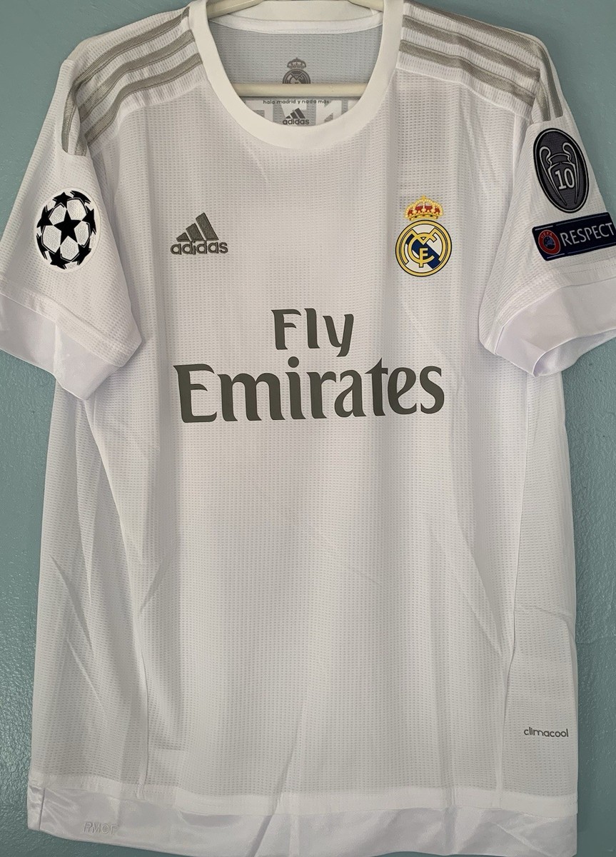 Karim Benzema Signed Autographed Real Madrid 2015/16 Home Jersey