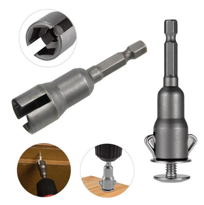 1pc Wing Nut Socket Wrench 65mm Hex Handle Electric Driver Tool Bit - NEW