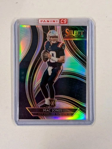2020 Panini Select Mac Jones 2021 XRC Prizm Redemption #405 Rookie RC