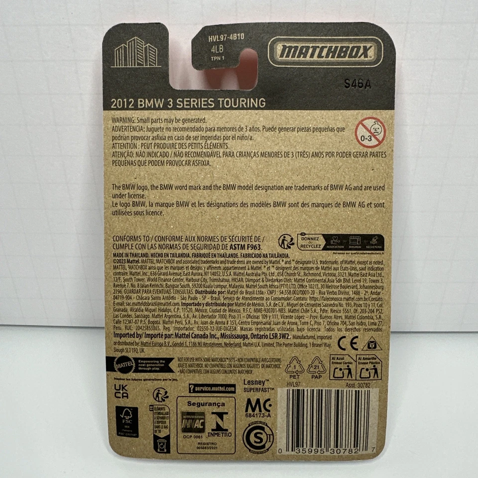 Matchbox 2012 BMW 3 Series Touring Super Chase - Image 3 of 3