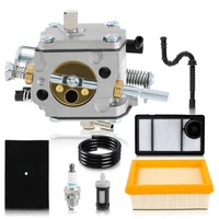 Carburetor For STIHL TS400 Concrete Cut-Off Saw & Air Fuel Filter Line Hose Kit