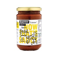 Realfoods By Organico Bio Tomaten-Basilikum-Sauce - 300G