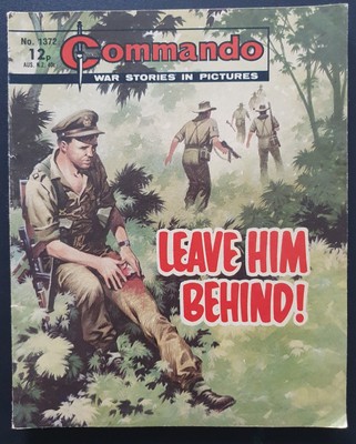 Commando Comic No.1372 'Leave Him Behind' 1979 Vintage 12p Original Price