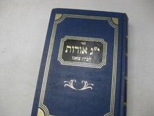 Hebrew SANZ Yud Gimal Orot Lebet Tzanz ספר י"ג אורות לבית צאנז