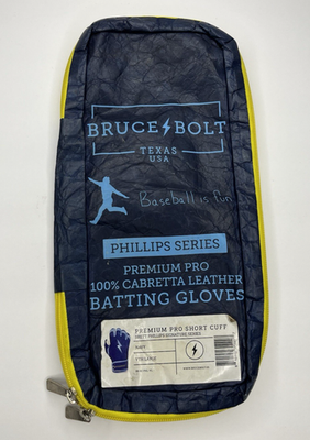 防具 BRUCE BOLT PREMIUM PRO Bruce Bolts Premium Pro Short Cuff Protective Bag Navy Blue Youth