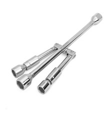 Folding Lug Wrench 4 Way Cross Workpro 14-inch Universal