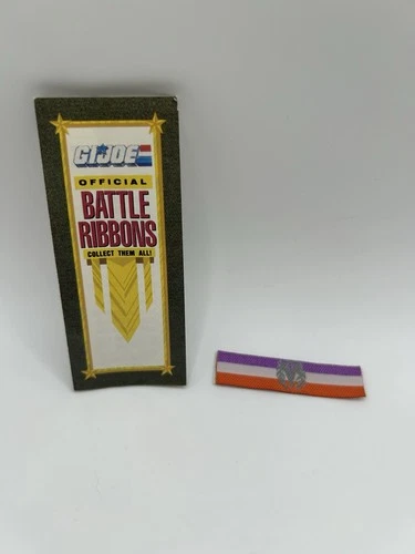 G.I. Joe Distinguished Service Battle Ribbon Medal 1987 Hasbro Vintage