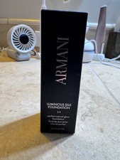 Giorgio Armani Luminous Silk Perfect Glow Flawless Foundation 5.9  0.6 oz NIB