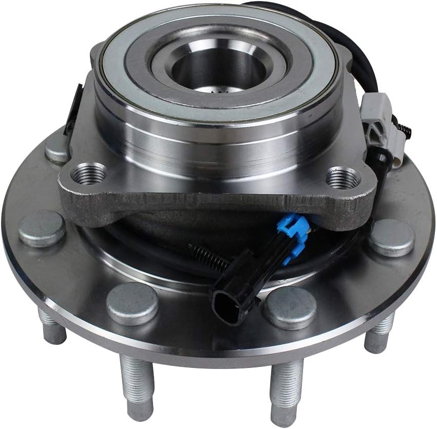 4WD Front Wheel Bearing and Hub for Chevrolet Silverado GMC Sierra 2500 HD 99-06