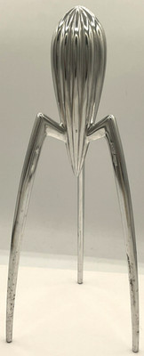 Alessi Juicy Salif Aluminum Citrus Juicer Barware Man Cave Italy Philippe Starke