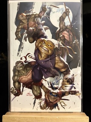 TMNT TEENAGE MUTANT NINJA TURTLES 100 INHYUK LEE EXCLUSIVE VIRGIN VARIANT 