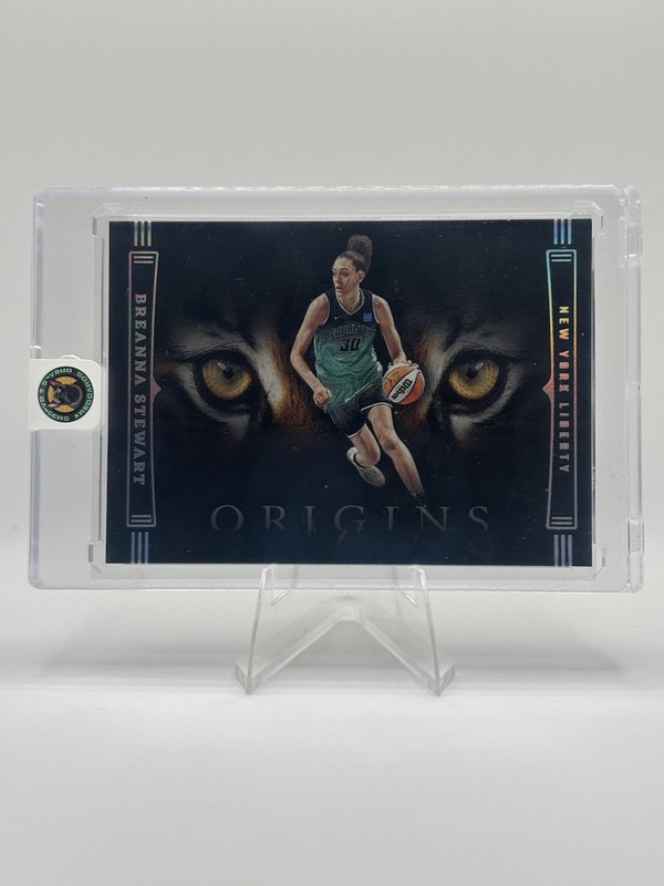 Breanna Stewart 2023 Panini Origins WNBA Tiger Eyes #4 Case Hit Ssp