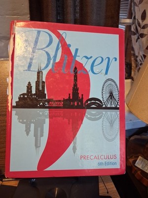 Precalculus (6th Edition) - Hardcover By Blitzer, Robert F. - ACCEPTABLE