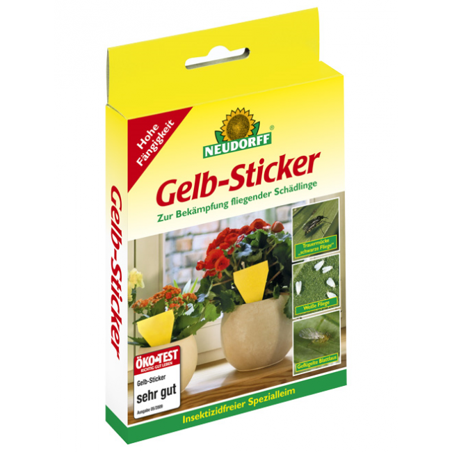 Neudorff Gelb -Sticker - 10 Stück - Bild 2