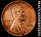 1919 Lincoln Wheat Cent- Scarce High Grade Luster No Reserve #J6809