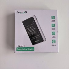 new sealed Fluentalk T1 Mini Translator Device 36 Languages