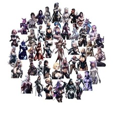 50pcs Anime Girl Stickers for Adults -Kawaii Cute Hot Lady Stickers- Vinyl Wa...