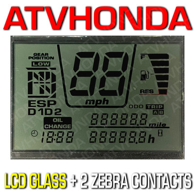 2005-2008 Honda Foreman TRX500 FE FM Speedometer Display 37200-HP0