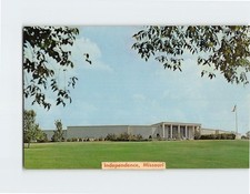Postcard The Harry S. Truman Library Independence Missouri USA