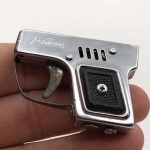 Vintage Partner Novelty Gun Pistol Grip Lighter Japan