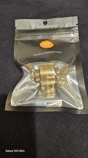 EKWB EK-Quantum Torque 14mm Rotary Male to Male Extender Fitting, Gold