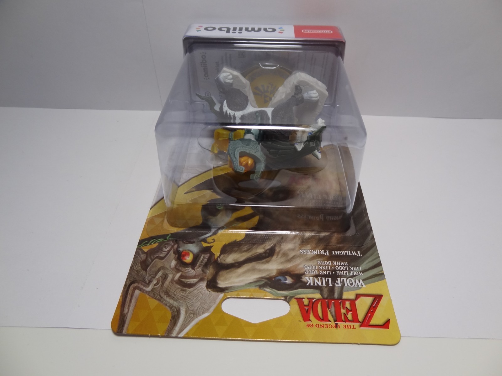 Amiibo Wolf Link Zelda Twilight Princess pour Nintendo Switch Figurine Neuve