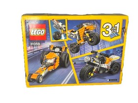 LEGO Creator (31059) Sunset Street Bike 194 Pcs New- Sealed -*Damaged Box